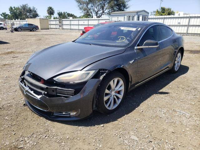 Photo 2 from auction – 2015 TESLA MODEL S 90 with VIN 5YJSA1V28FF096864