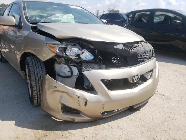 Photo 9 from auction – 2009 TOYOTA COROLLA BA with VIN 2T1BU40E69C021535