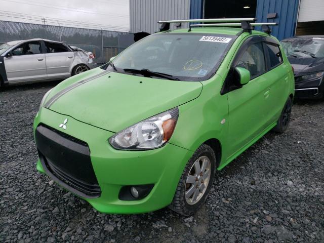 Photo 2 from auction – 2014 MITSUBISHI MIRAGE ES with VIN ML32A4HJ2EH002208