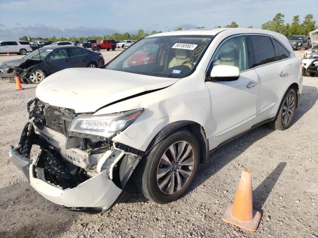 Photo 2 from auction – 2014 ACURA MDX TECHNO with VIN 5FRYD4H42EB025964