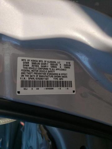 Photo 10 from auction – 2003 HONDA ODYSSEY EX with VIN 5FNRL18753B011331