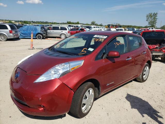 Photo 2 from auction – 2015 NISSAN LEAF S with VIN 1N4AZ0CP9FC328081