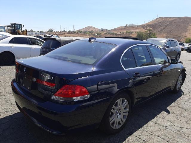 Photo 4 from auction – 2003 BMW 745 I with VIN WBAGL63453DP67201