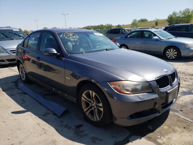 BMW 328 XI 2008 with VIN WBAVC93578K043787 - Photo from auction