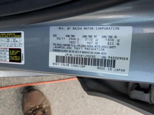Photo 10 from auction – 2011 MAZDA 3 I with VIN JM1BL1UGXB1498282