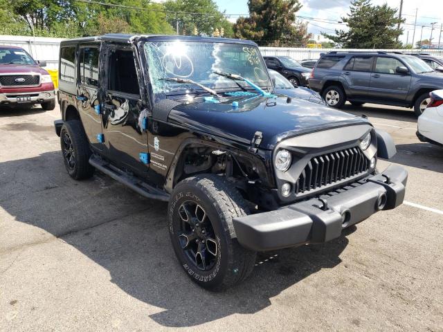 JEEP WRANGLER U 2017 with VIN 1C4BJWDG8HL751597 - Photo from auction