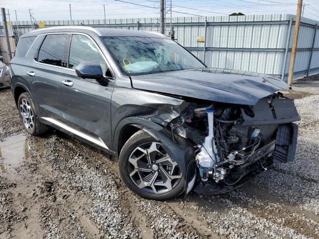 HYUNDAI PALISADE C 2022 with VIN KM8R7DHE9NU453376 - Photo from auction