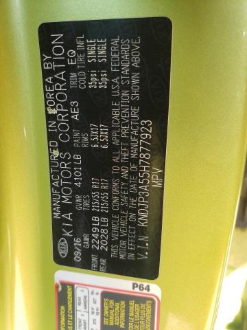 Photo 10 from auction – 2017 KIA SOUL + with VIN KNDJP3A55H7877923