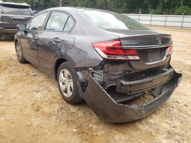 Photo 3 from auction – 2015 HONDA CIVIC LX with VIN 19XFB2F59FE294064