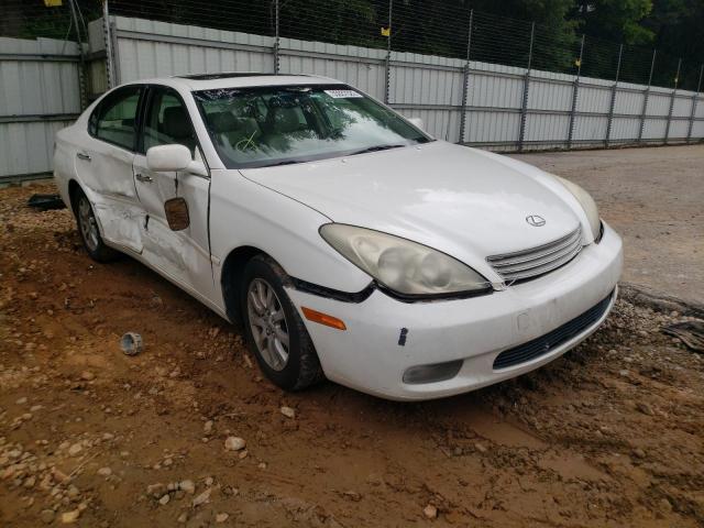 LEXUS ES 300 2002 with VIN JTHBF30G925022606 - Photo from auction