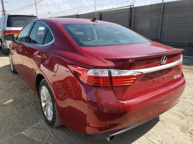 Photo 3 from auction – 2014 LEXUS ES 350 with VIN JTHBK1GGXE2142782