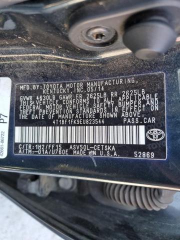 Photo 10 from auction – 2014 TOYOTA CAMRY L with VIN 4T1BF1FK9EU823544