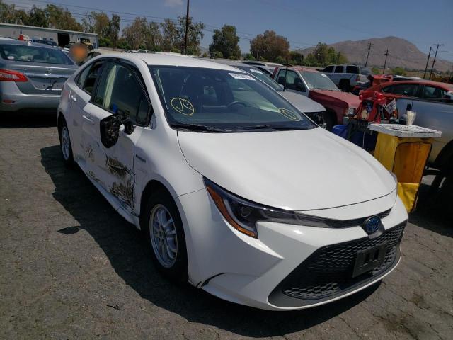 TOYOTA COROLLA LE 2021 with VIN JTDEAMDE5MJ000124 - Photo from auction