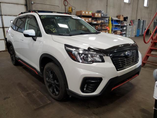 SUBARU FORESTER S 2020 with VIN JF2SKARCXLH475331 - Photo from auction