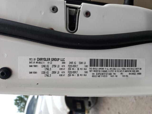 Photo 10 from auction – 2013 DODGE JOURNEY SE with VIN 3C4PDCAB7DT671808