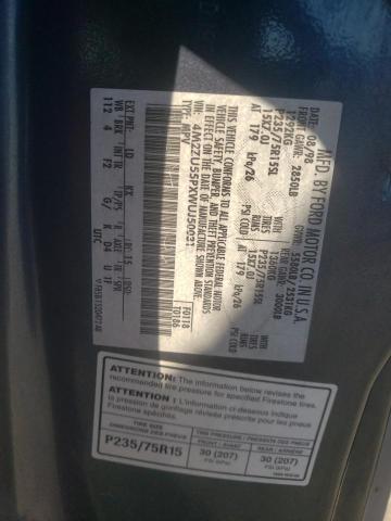 Photo 10 from auction – 1998 MERCURY MOUNTAINEE with VIN 4M2ZU55PXWUJ50031