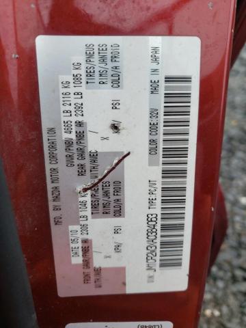 Photo 10 from auction – 2010 MAZDA 5 with VIN JM1CR2W3XA0384063