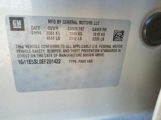 Photo 10 from auction – 2014 CHEVROLET MALIBU 2LT with VIN 1G11E5SL0EF201422