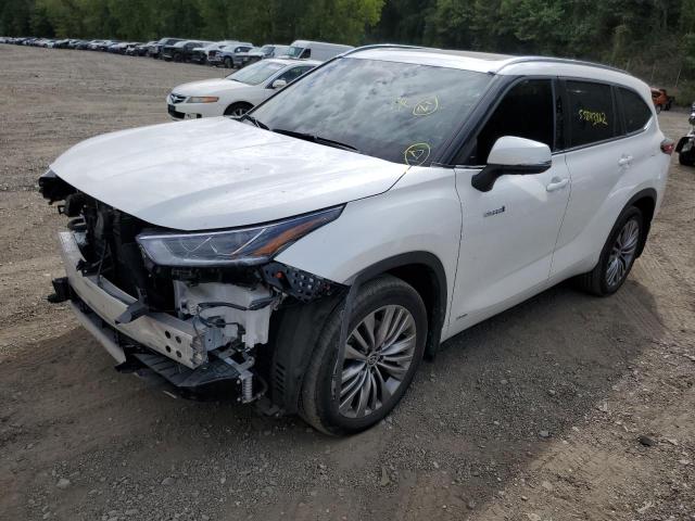 Photo 2 from auction – 2021 TOYOTA HIGHLANDER with VIN 5TDEBRCH4MS033608