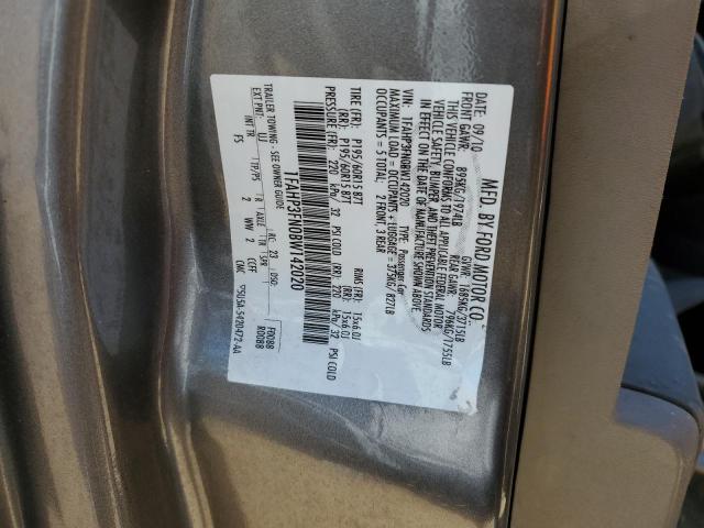 Photo 10 from auction – 2011 FORD FOCUS SE with VIN 1FAHP3FN0BW142020