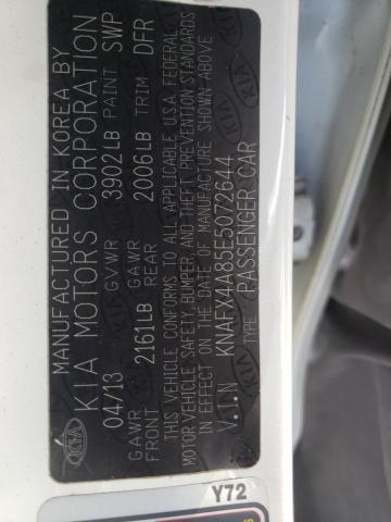 Photo 10 from auction – 2014 KIA FORTE EX with VIN KNAFX4A85E5072644