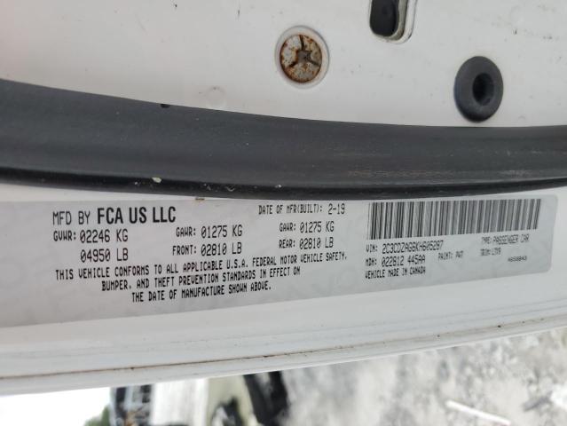 Photo 10 from auction – 2019 DODGE CHALLENGER with VIN 2C3CDZAG6KH605287