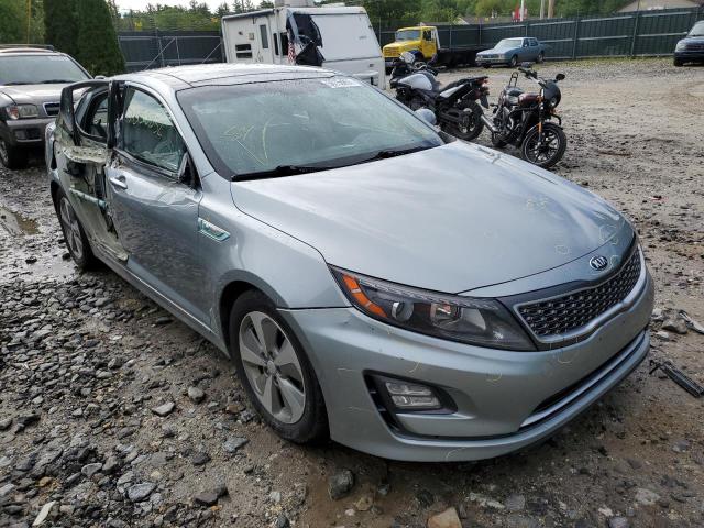 KIA OPTIMA HYB 2016 with VIN KNAGN4AD0G5092746 - Photo from auction