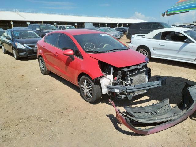 KIA RIO LX 2013 with VIN KNADM4A31D6099000 - Photo from auction