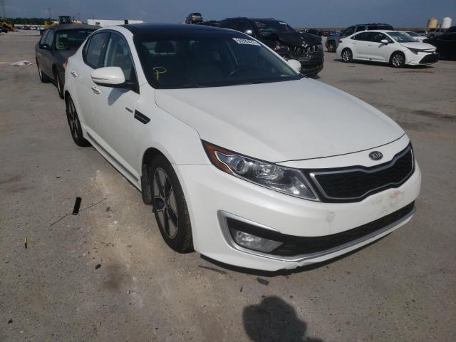 KIA OPTIMA HYB 2013 with VIN KNAGM4AD8D5055300 - Photo from auction