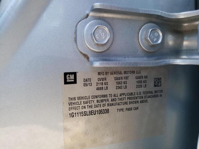 Photo 10 from auction – 2014 CHEVROLET IMPALA LT with VIN 1G1115SL8EU106338