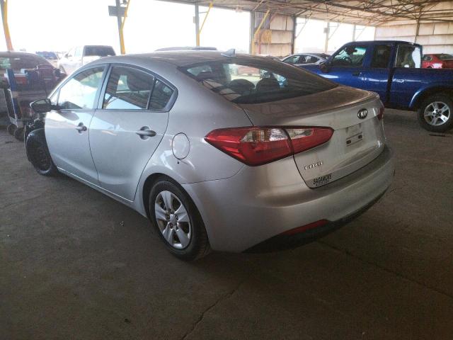 Photo 3 from auction – 2016 KIA FORTE LX with VIN KNAFK4A61G5554415