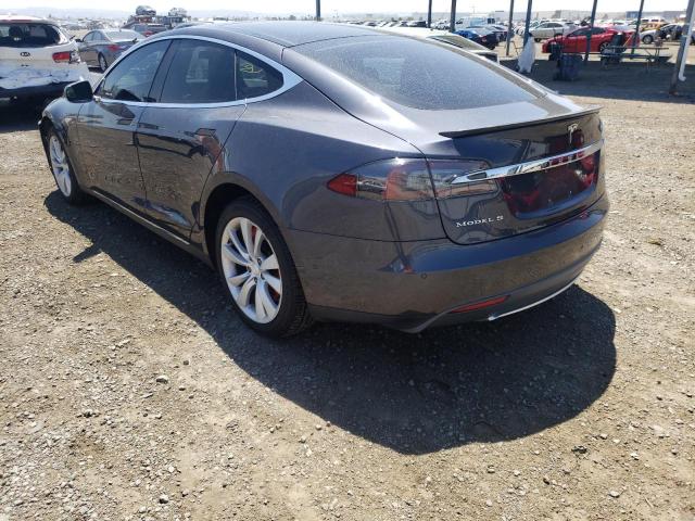 Photo 3 from auction – 2015 TESLA MODEL S 90 with VIN 5YJSA1V28FF096864