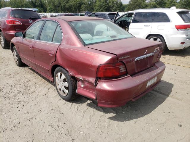 Photo 3 from auction – 2000 MITSUBISHI GALANT ES with VIN 4A3AA46G5YE101222