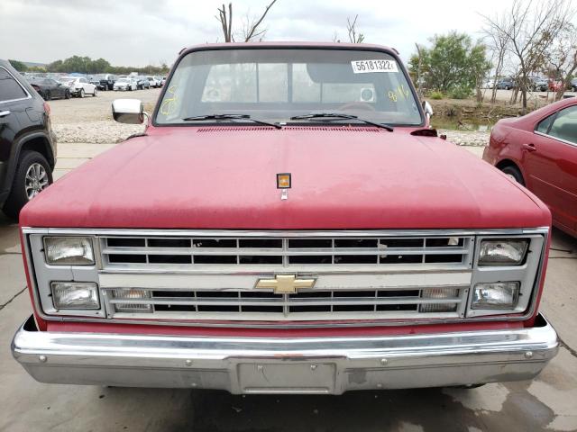 Photo 9 from auction – 1984 CHEVROLET C10 with VIN 1GCCC14H1EF341325