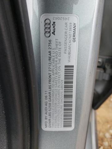 Photo 10 from auction – 2012 AUDI A6 with VIN WAUBGAFCXCN013659