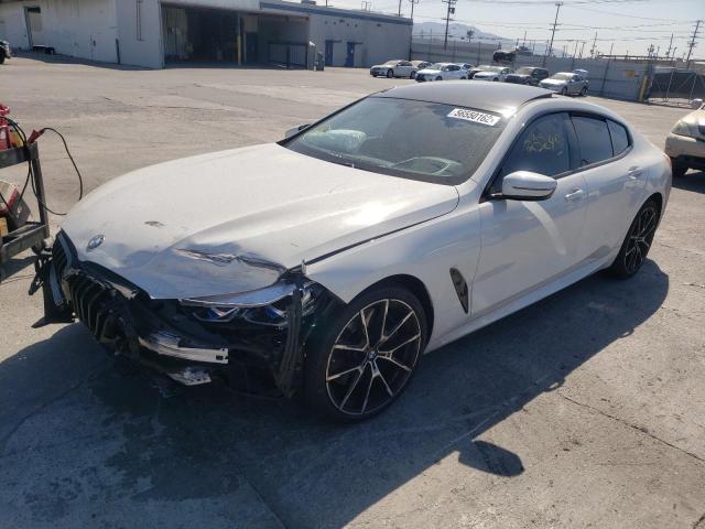 Photo 2 from auction – 2021 BMW 840I with VIN WBAGV2C09MCF68257
