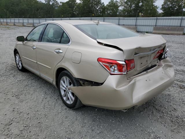 Photo 3 from auction – 2011 LEXUS ES 350 with VIN JTHBK1EGXB2458469
