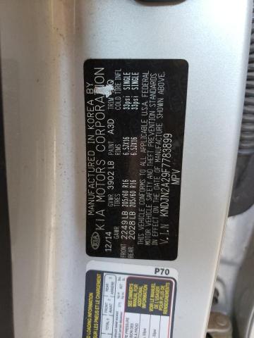 Photo 10 from auction – 2015 KIA SOUL with VIN KNDJN2A29F7783899