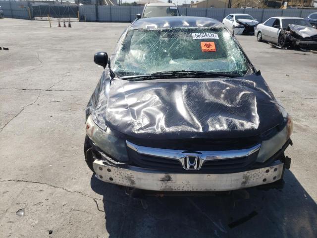 Photo 9 from auction – 2012 HONDA CIVIC LX with VIN 19XFB2F50CE371738