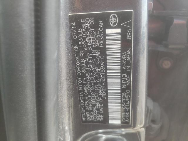 Photo 10 from auction – 2014 TOYOTA PRIUS C with VIN JTDKDTB30E1569910