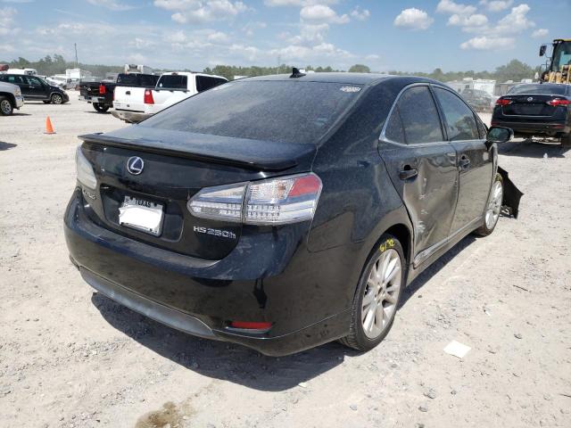 Photo 4 from auction – 2010 LEXUS HS 250H with VIN JTHBB1BA6A2024449