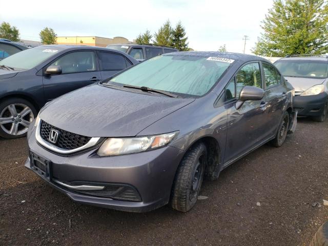 Photo 2 from auction – 2014 HONDA CIVIC LX with VIN 2HGFB2F55EH037164