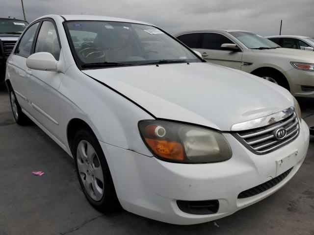KIA SPECTRA EX 2009 with VIN KNAFE221295597372 - Photo from auction