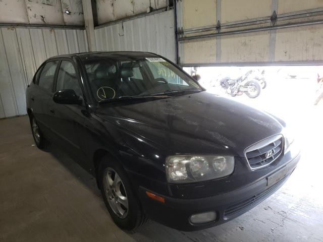 HYUNDAI ELANTRA GL 2003 with VIN KMHDN55D33U100727 - Photo from auction