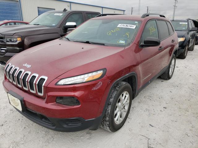 Photo 2 from auction – 2017 JEEP CHEROKEE S with VIN 1C4PJMAB4HW611628