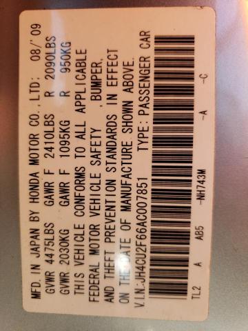 Photo 10 from auction – 2010 ACURA TSX with VIN JH4CU2F66AC007851