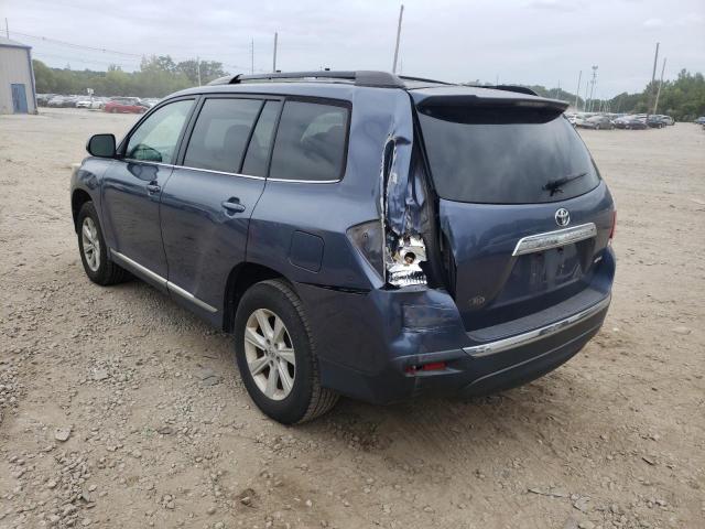 Photo 3 from auction – 2013 TOYOTA HIGHLANDER with VIN 5TDBK3EH8DS202221