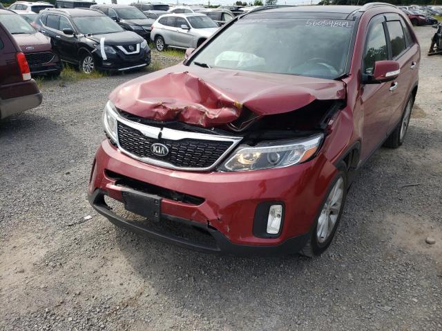 Photo 9 from auction – 2015 KIA SORENTO EX with VIN 5XYKUDA72FG617578