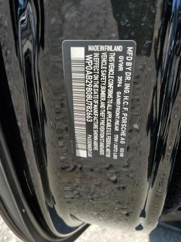 Photo 10 from auction – 2008 PORSCHE CAYMAN S with VIN WP0AB29808U782663