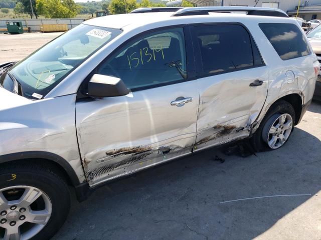 Photo 9 from auction – 2009 GMC ACADIA SLE with VIN 1GKER13D59J156529